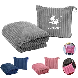 Compact Airplane Fleece Blanket 2